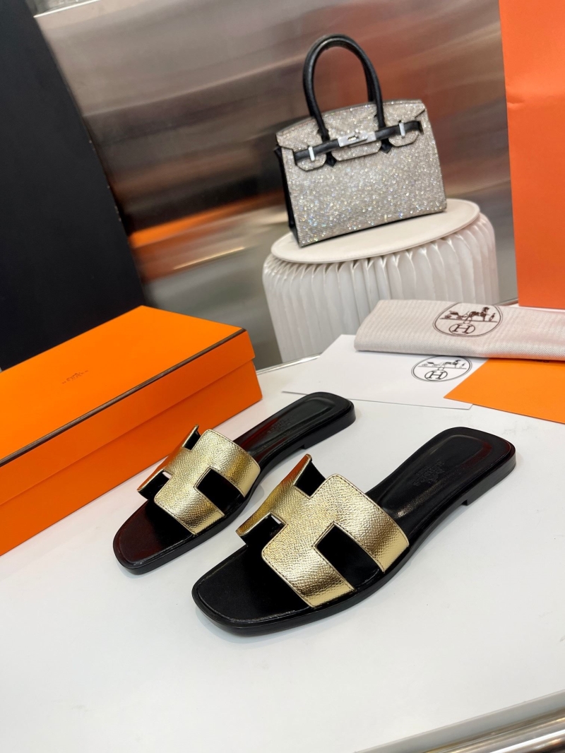 Hermes Slippers